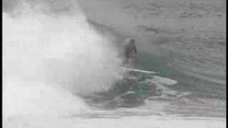 Dean Morrison and Bruce Irons during the 2006 Pipe Masters [upl. by Aihtenyc]