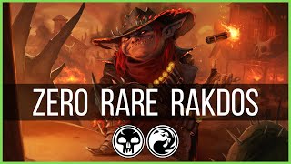 Zero Rare  Rakdos Outlaws  Budget Standard Artisan Deck  MTGA [upl. by Dana]