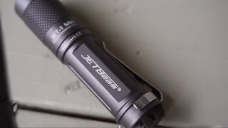 JETBeam Jet1 MK Flashlight Review [upl. by Bixby]