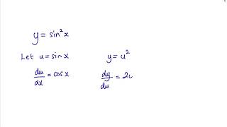 How to differentiate ysin2x [upl. by Retsehc]