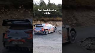 Sébastien Loeb tout au câble test MonteCarlo [upl. by Edialeda]