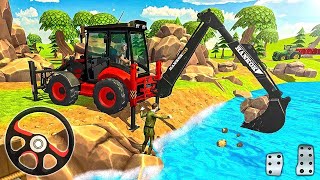 JCB 3DX BACKHOE LOADER BUS SIMULATOR INDONESIA DRIVING LIVE STREAM [upl. by Appleby327]