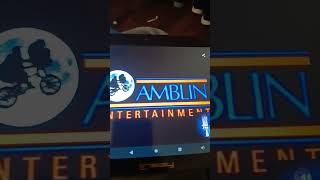 Amblin EntertainmentWarner Brothers Television Distribution 1993 [upl. by Rickie642]