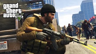 GTA 5 Zombie Apocalypse Mod 2  SURVIVAL GTA 5 Mods [upl. by Devina]