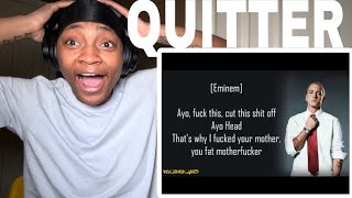 Eminem  Quitter Everlast Diss ft D12 REACTION  Neewer Mic Review [upl. by Schwab]