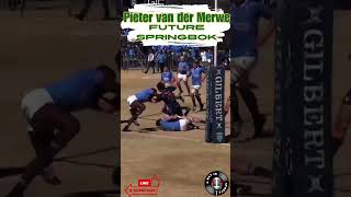 Grey College centre Pieter van der Merwe almost scored the try of the season rugbyhighlights [upl. by Nnaeel]