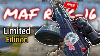 MAF RPK16  Free Limited edition skin  Arena Breakout [upl. by Mani]