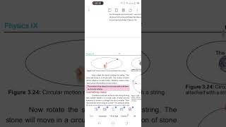 Uniform circular motionpage 7677Class 9 physics [upl. by Nonez881]