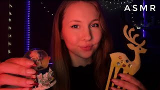 ASMR1HR Christmas Triggers with Mouth Sounds🎄🧑🏻‍🎄☃️ [upl. by Chiquia638]