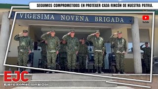 El Comandante del Ejército Nacional reconoce la labor de los soldados de la Tercera División [upl. by Maressa]