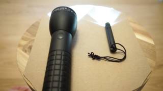 Maglite ML300LX 2Cell LED versus Solitaire LED Flashlight [upl. by Nnaillij709]