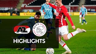 Highlights AZ  Ajax  TOTO KNVB Beker [upl. by Ettelorahc]