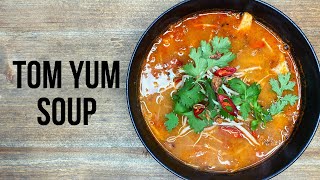 Tom Yum Soup Recipe [upl. by Cristionna]