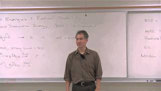 Chemistry 202 Organic Reaction Mechanisms II Lecture 22 Radical Structure amp Reactivity [upl. by Harvie]