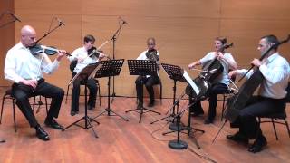 Schubert String Quintet Streichquintett CDur  II Adagio Carbon Fiber Instruments [upl. by Aivle]