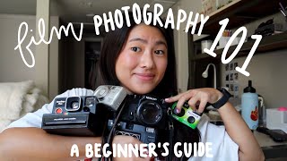 Film Photography 101 for beginners  disposable cameras point and shoot instant and manual [upl. by Bashemath]