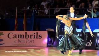 Cambrils 2012  International Adult Standard  solo Slow Foxtrot  Francesco Galuppo amp Debora Pacini [upl. by Sawyer]