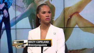 Misty Copeland promoting her new Memoir LIFE IN MOTION An Unlikey Ballerina [upl. by Gniy]