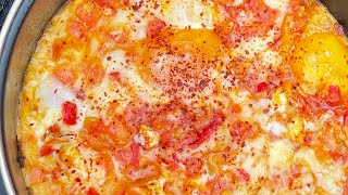 Airfryer de menemen tarifi 🍅 🥚 [upl. by Anneg]