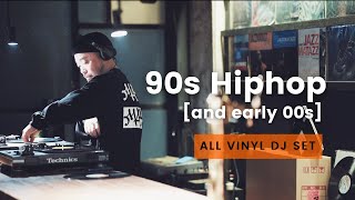 FULL VINYL  90s 00s Hiphop set  DJ ONELOOP [upl. by Aihsitan]