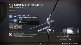 Am I The BEST Bow User in DESTINY 2 PVP Or Is It Just My GOD ROLL Arsenic Bite4B Adjudicator [upl. by Nahtanoj]