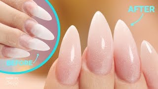 Acrylic Nail Fill and Makeover [upl. by Kilgore]