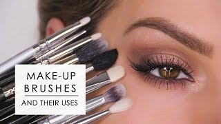 Makeup Brushes amp How To Use Them  Eyes  Shonagh Scott [upl. by Yecniuq172]