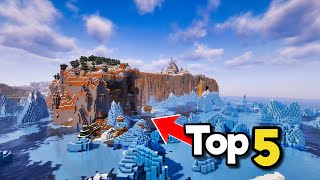 Top 5 EPIC SEEDS for Minecraft 1202 Best Minecraft Trails amp Tales Seeds Java amp Bedrock [upl. by Silloc]