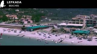 lefkada 2017 beaches aerial video [upl. by Oakley]