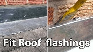 How to Install Lead Roof Flashings  Easy fit roof flashing DIY [upl. by Eeb]