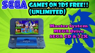 How to Play SEGA Games on your Modded 3DS PicoDrive Guide 2023 [upl. by Selinski22]