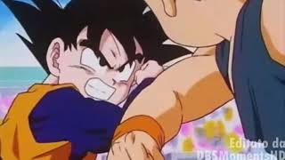 Goten vs Trunks scontro completo in italiano [upl. by Arratal980]