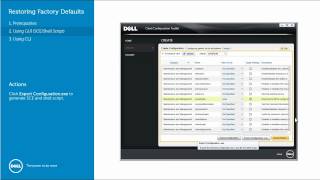 Dell Client Configuration Toolkit CCTK  Reset BIOS Defaults [upl. by Nnyleve379]