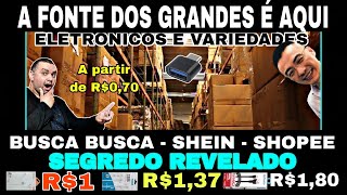 Busca Busca SHEIN Shopee NÃO QUER QUE VOCÊ ASSISTA ESSE VIDEO  Eletrônicos e variedades da fonte [upl. by Zeus]