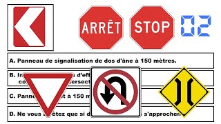 2023 Examen théorique saaq  Test de conduite la signalisation [upl. by Evie]