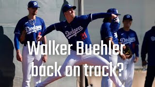 Reason for optimism with Dodgers Walker Buehler [upl. by Milinda171]