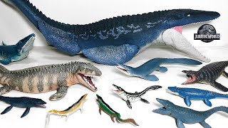 My Mosasaurus Collection  Jurassic World Fallen Kingdom Dinosaur Action Figures [upl. by Yerhcaz]