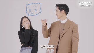 SUB ESPAÑOL JISOO x HAEIN  PREGUNTAS Y RESPUESTAS HARPERS BAZZAR [upl. by Kcaj]