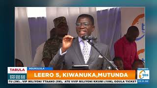 Katikkiro Alambudde Abakozi ku BBS Terefayina Abadde Amanyi buli Linnya lya Mukozi mu Kitongole [upl. by Lekym]