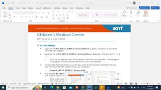 Word Module 6 End of Module Project 1  New Perspectives Word 2019  Children’s Medical Center [upl. by Arch]