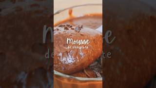 MOUSSE DE CHOCOLATE VEGANO  sabor e leveza [upl. by Annaihs]