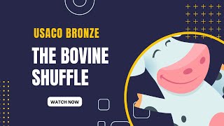 USACO 2017 Bronze The Bovine Shuffle [upl. by Havstad]