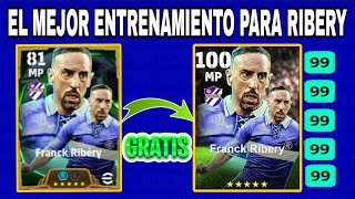 EL MEJOR ENTRENAMIENTO PARA FRANCK RIBERY LLEGA A 100 DE MEDIAS en EFOOTBALL 2025 [upl. by Dlared]