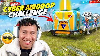 New Cyber Airdrop Only Challenge in Solo Vs Squad 🔥 Tonde Gamer  Free Fire Max [upl. by Pomfrey]