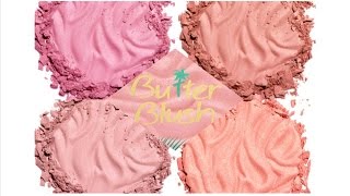 PF butter blush collection  new colors [upl. by Handel]