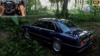 BMW M5 1998  Logitech G29 Forza Horizon 5  60FPS 4K [upl. by Nwadal]