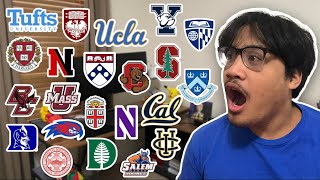 COLLEGE DECISION REACTIONS 2024 Ivies Stanford UCs T20s and more [upl. by Teece]