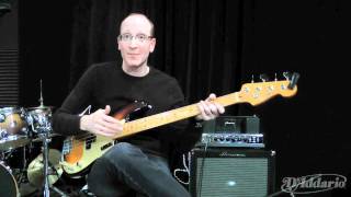 Garth Fielding on XL Half Rounds Bass Strings [upl. by Ardnuaed]