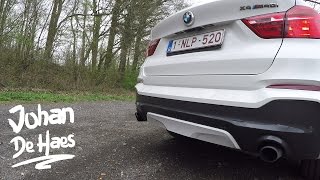 BMW X4 M40i 30 Sound startup  Exhaust sound  Engine revving  Walkaround  Exterior shots [upl. by Blankenship579]