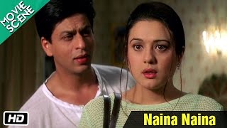 Naina Naina  Movie Scene  Kal Ho Naa Ho  Shahrukh Khan Saif Ali Khan amp Preity Zinta [upl. by Adneram383]